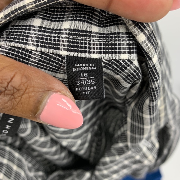 4 for $25 SALE!!!! Sean JeanPlaid Dress Shirt - Picture 7 of 8